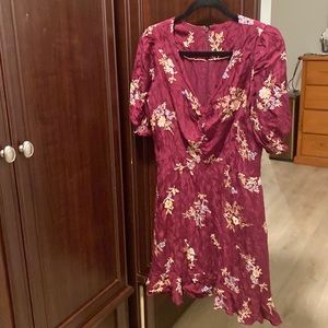 Mini dress floral